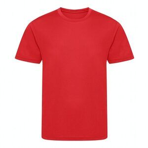 Awdis Childrens/Kids Cool Recycled T-Shirt / Fire Red